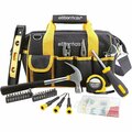 Essentials Around-the-House Homeowner's Tool Set with Black Tool Bag 32-Piece 21044